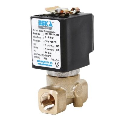 Электромагнитный клапан прямого действия ESKA VALVE ESV 100-101, 120-121 НЗ В Новокузнецке