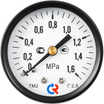 Манометр с электроконтактной приставкой, тип ТМ серия 10, подключение снизу, Росма В Новокузнецке