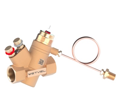 Комбинированныйдинамический балансировочный клапан, регулятор давления и расходажидкости PRECISEFLOWCombine PFC В Новокузнецке