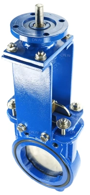 Задвижка шиберная дн.ру GGG40-SS304-NBR-2W-ISO Ру10 с голым штоком и невыдвижным шпинделем В Новокузнецке