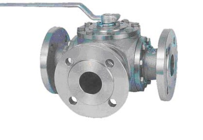 Кран шаровой трехходовой Pekos P86, фланцевый В Новокузнецке