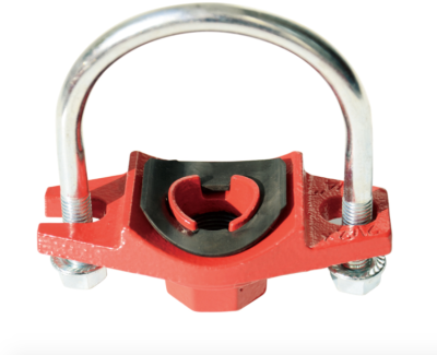 Хомут резьбовой седёлка с U-образной скобой В Новокузнецке