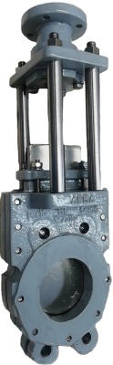 Задвижка шиберная ABRA-KV-03 с ISO фланцем / Редуктором В Новокузнецке